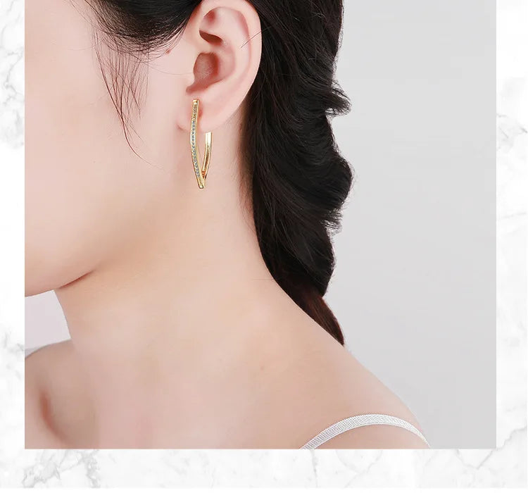 Brinco 18k brinco de ouro real, joia de diamante original, pedra preciosa orecchini bohemia aros mujer orja 18 k brinco de ouro amarelo