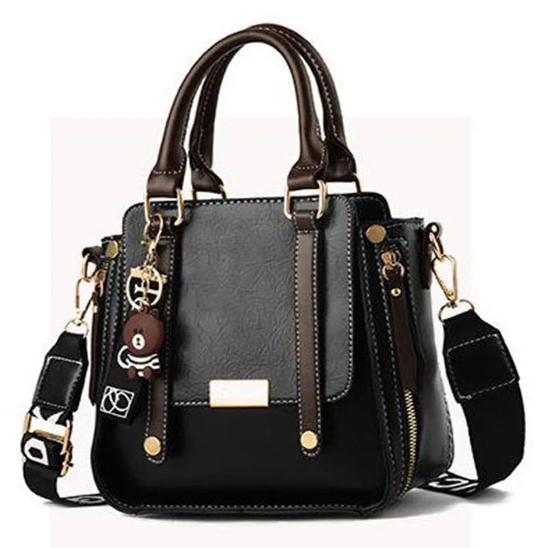 Bolsa de ombro toda em um para mulheres, bolsa de luxo, textura avançada, moda simples, 2021
