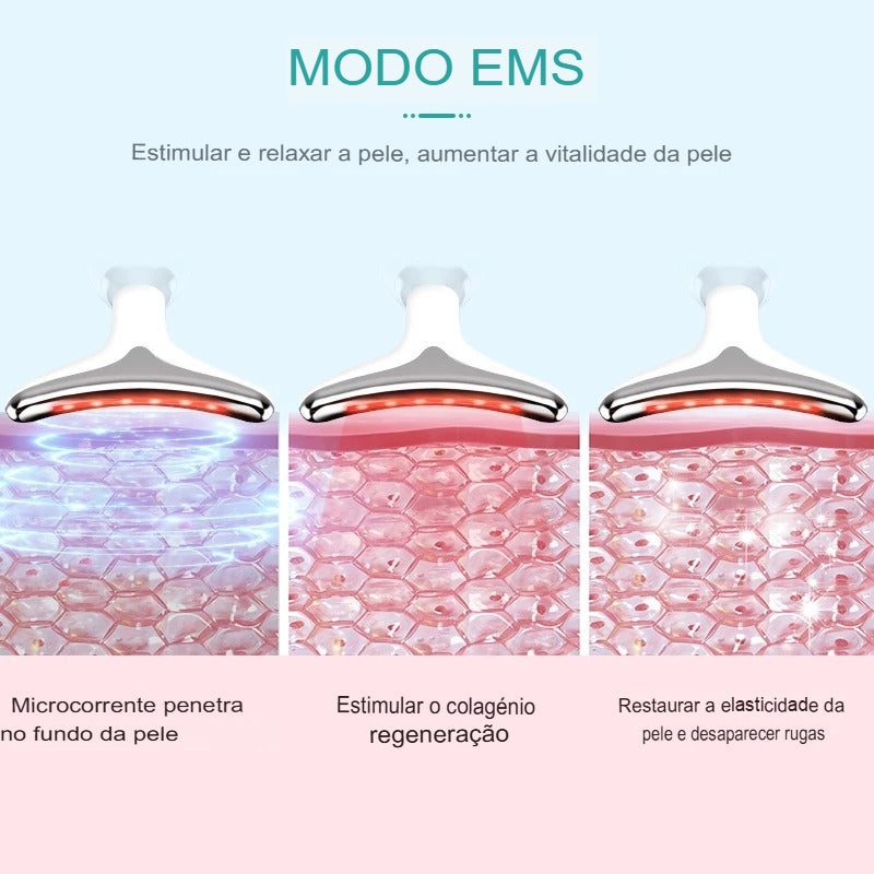 Massageador para Pescoço e Rosto - LiftBeauty -Lifting Facial