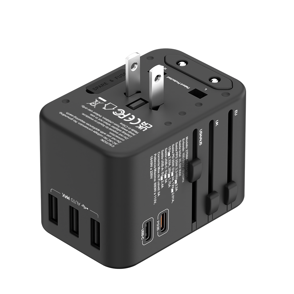 Adaptador Universal de tomadas