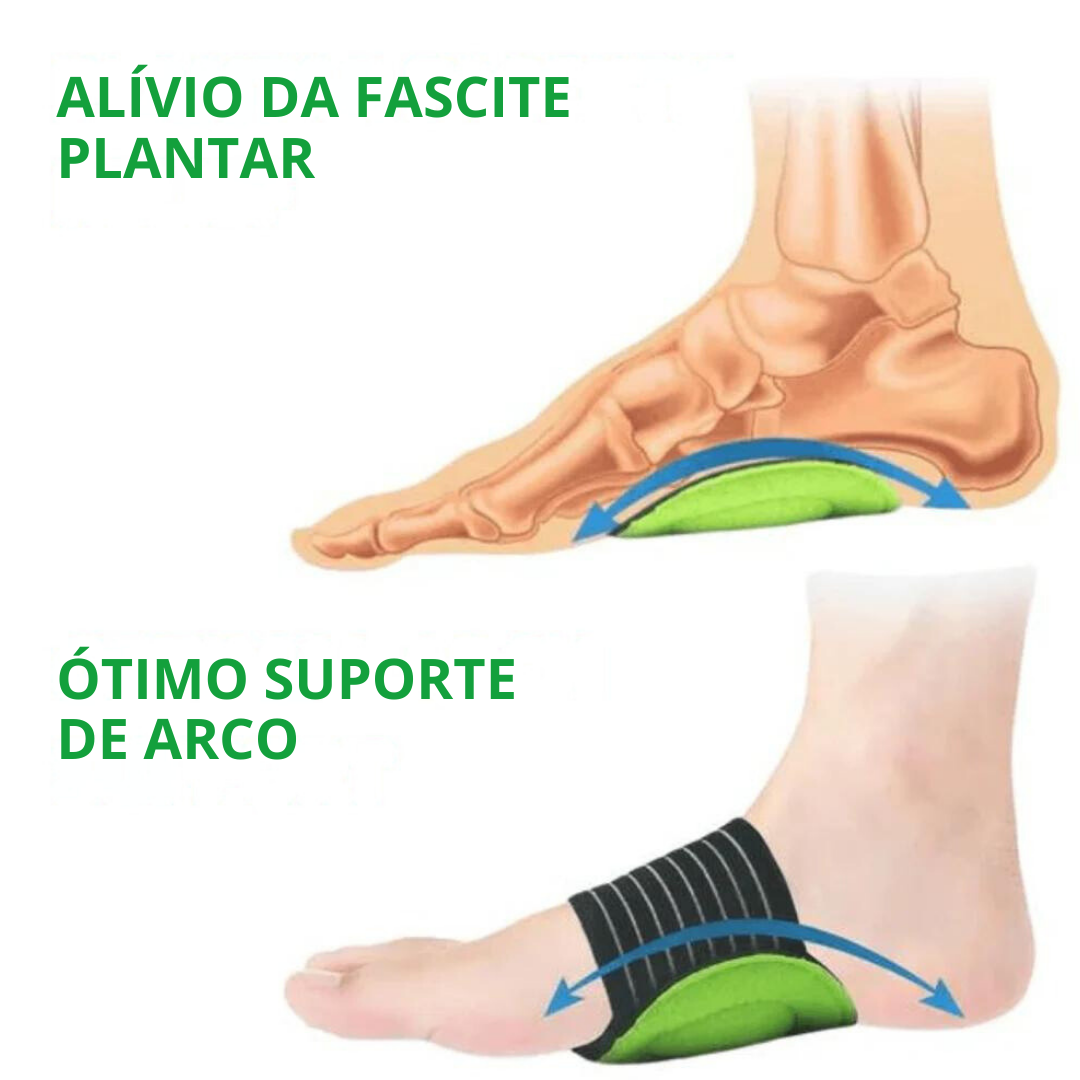 Faixa de Suporte para Arco - OrtoFlex - Alívio Plantar