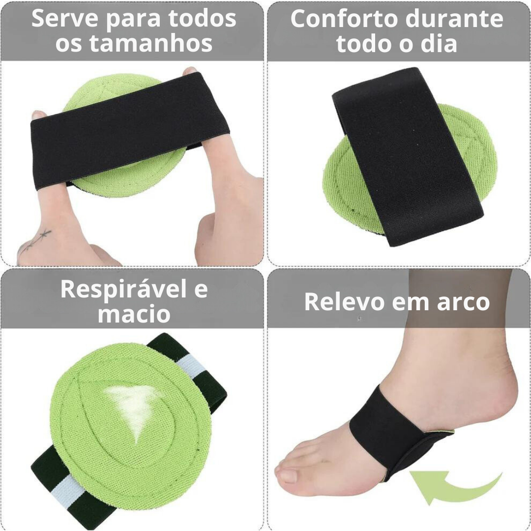 Faixa de Suporte para Arco - OrtoFlex - Alívio Plantar