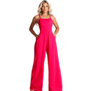 Macacão Longo Pantalona Tradicional com Alça - Viscolinho Premium