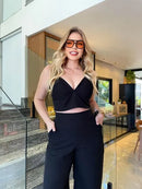 Conjunto Calça e Cropped