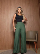 Calça Pantalona Ziper