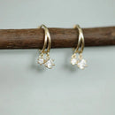 925 prata esterlina coreano brincos de cristal brilhante para mulheres bonito pequeno estudante jóias acessórios presentes namorada