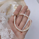14k Gold Filled Natural Freshwater Pearl Bracelet para senhoras, Alta Qualidade Jóias, Promoção, Namorada Presente de Aniversário
