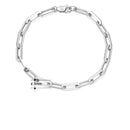 Orsa jóias 14k banhado a ouro 925 prata esterlina clipe de papel link corrente pulseiras para mulheres menina pulseira de prata jóias 2022 sb109