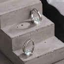 925 prata esterlina cristais de ouro brincos simples para mulheres moda casamento jóias de luxo 2024 tendência