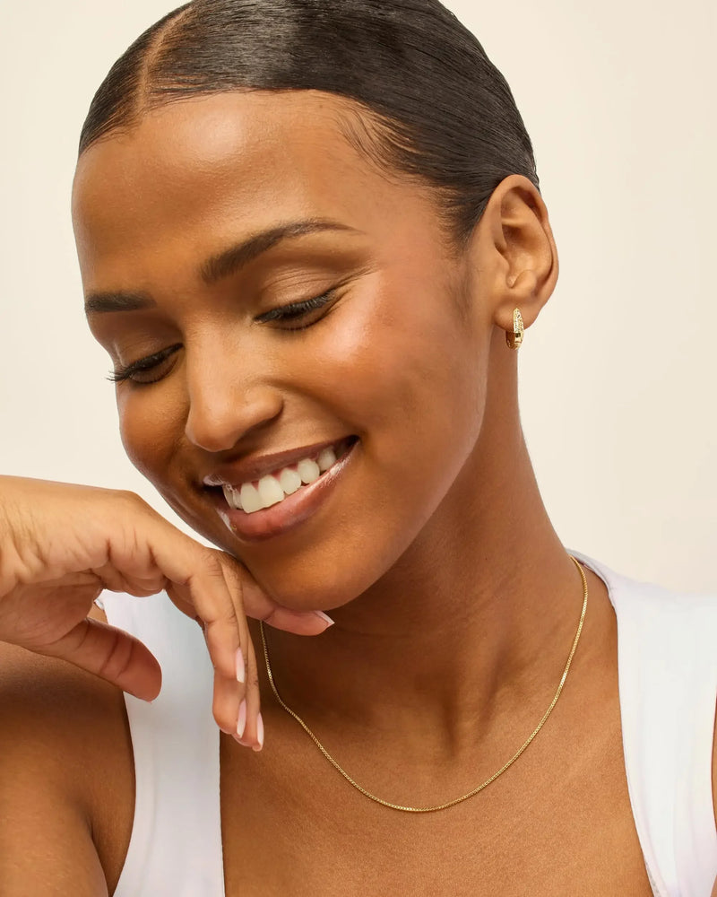 Brinco Argolas Banhado a 18K - Brilho Real