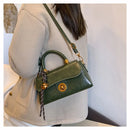 Outono inverno bolsa crossbody feminina commuter bolsa elegante retro pequeno quadrado saco versátil multi-funcional ombro único s