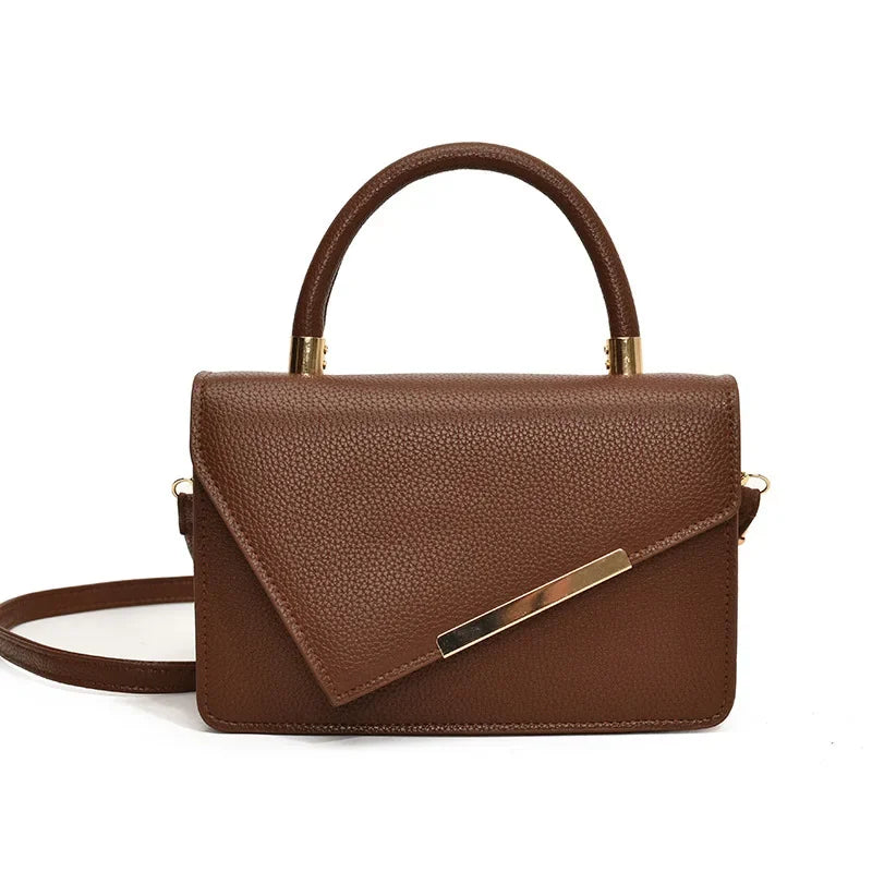 Moda minimalista pequeno quadrado saco venda quente da temporada na moda retro bolsa feminina versátil ombro crossbody saco sof