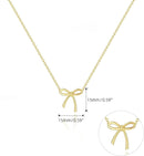 Colar de ouro para mulheres colar de arco banhado a ouro prata colar bonito arco pingente gargantilha corrente colares para mulheres jóias presente