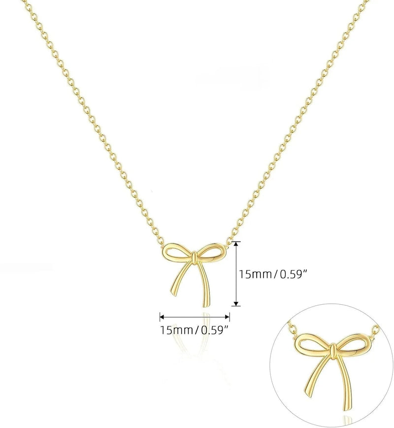 Colar de ouro para mulheres colar de arco banhado a ouro prata colar bonito arco pingente gargantilha corrente colares para mulheres jóias presente