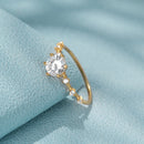 Roxi simples forma de ovo roxo cristal anéis de ouro para mulheres anéis jóias 925 prata esterlina anel de dedo ins anel de casamento anillos