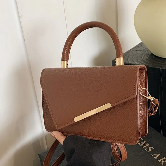 Moda minimalista pequeno quadrado saco venda quente da temporada na moda retro bolsa feminina versátil ombro crossbody saco sof