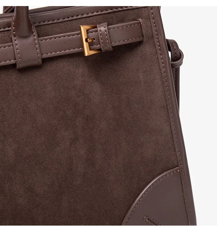 2024 novo outono/inverno motocicleta saco de couro fosco sacola commuter bolsa elegante versátil ombro único inclinação cros