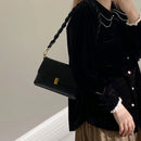 Design novo saco feminino de couro do plutônio do vintage axilas saco elegante pequena bolsa de ombro casual popular carteira móvel