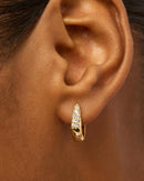 Brinco Argolas Banhado a 18K - Brilho Real