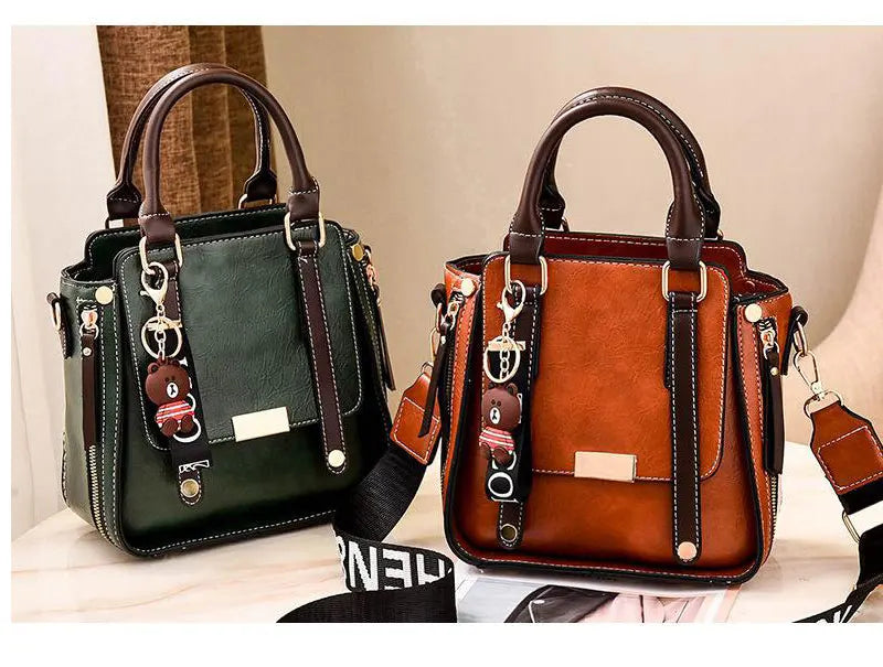 Bolsa de ombro toda em um para mulheres, bolsa de luxo, textura avançada, moda simples, 2021
