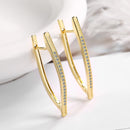 Brinco 18k brinco de ouro real, joia de diamante original, pedra preciosa orecchini bohemia aros mujer orja 18 k brinco de ouro amarelo