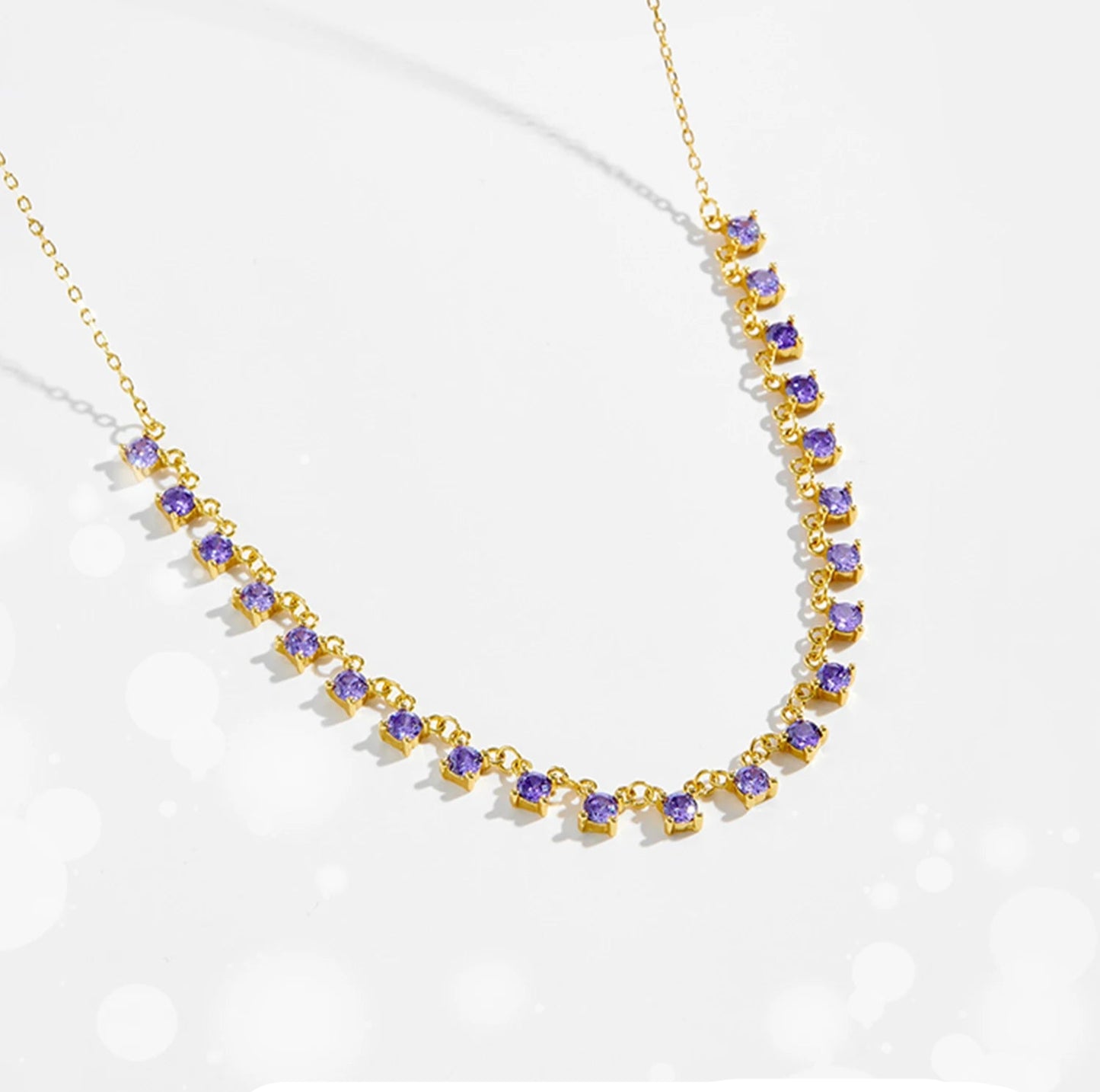 ANDYWEN-925 gargantilha longa de prata esterlina para mulheres, amuletos de zircão dourado transparente, colar de corrente, joias de casamento, presente fashion 2020