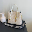 Bolsa tote de couro minimalista de luxo para mulheres design inspirado no vintage bolsa mensageiro elegante bolsa de ombro com zíper