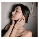 Aço inoxidável cor de ouro bambu conjunta pulseiras 2023 tendência pulseira para mulheres masculino festa romântica presente moda jóias