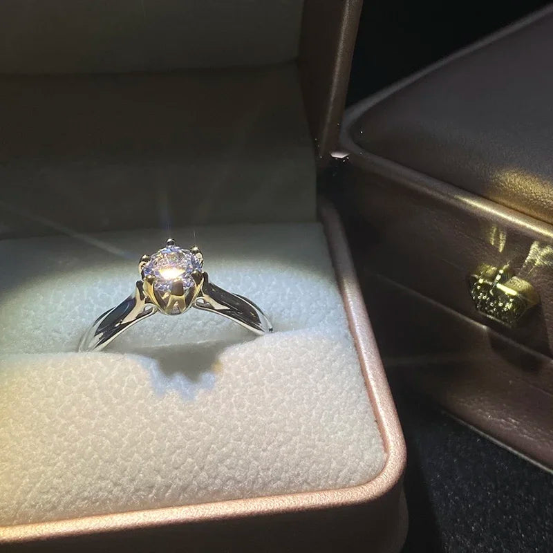 Anel Prata 925 com banho de ouro 18K Anel Prisma 925