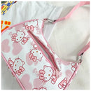 Miniso hello kitty bolsa de axilas para mulheres y2k sanrio kuromi mymelody bolsa mensageiro fofa meninas bolsa de ombro bolsa