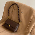 Design novo saco feminino de couro do plutônio do vintage axilas saco elegante pequena bolsa de ombro casual popular carteira móvel
