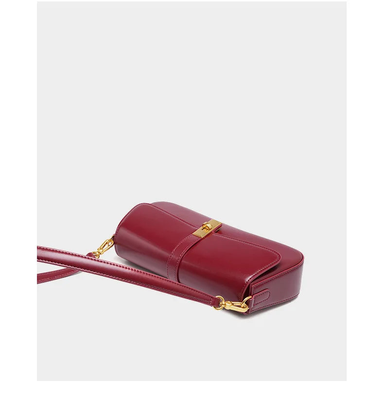 Designer de luxo feminino baguette saco alta qualidade couro genuíno bolsa ombro moda feminina crossbody sacos 2517