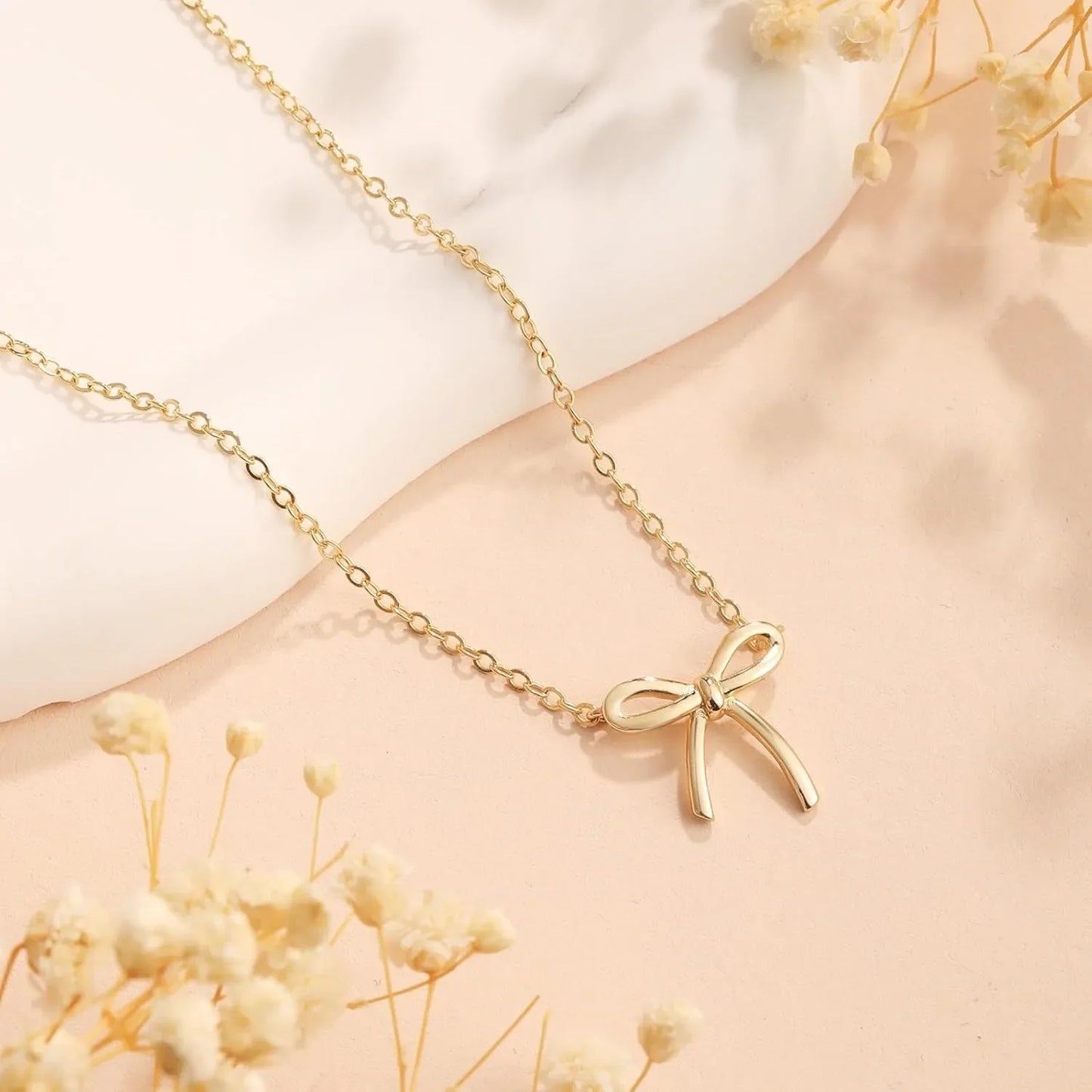 Colar de ouro para mulheres colar de arco banhado a ouro prata colar bonito arco pingente gargantilha corrente colares para mulheres jóias presente