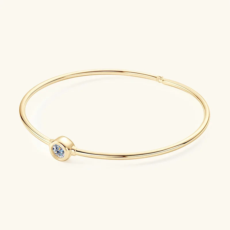 S925 prata esterlina 18k banhado a ouro branco 5mm corte redondo vvs1 d real gra moissanite diamantes pulseiras jóias finas presente