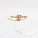 Roxi simples forma de ovo roxo cristal anéis de ouro para mulheres anéis jóias 925 prata esterlina anel de dedo ins anel de casamento anillos