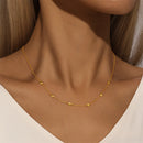 Canner 925 prata esterlina suave coração forma sobreposição clavícula colar para mulher 18k ouro ins simples colar jóias finas presente