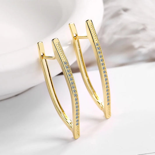 Brinco 18k brinco de ouro real, joia de diamante original, pedra preciosa orecchini bohemia aros mujer orja 18 k brinco de ouro amarelo