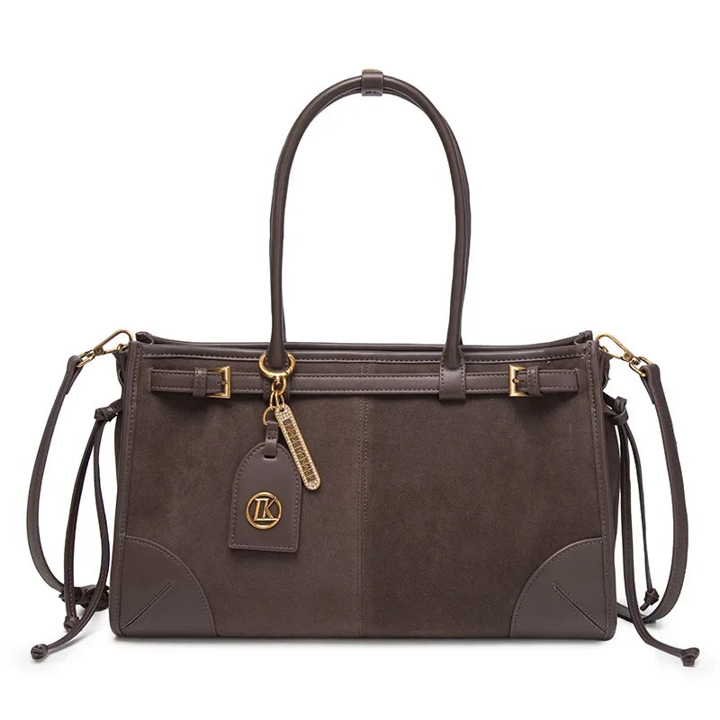 2024 novo outono/inverno motocicleta saco de couro fosco sacola commuter bolsa elegante versátil ombro único inclinação cros