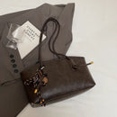 Bolsa de ombro de couro pu para mulheres 2025 primavera y2k tendência feminina bolsa crossbody bolsas e bolsas retrô sacola