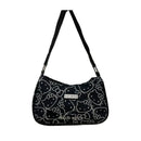 Miniso hello kitty bolsa de axilas para mulheres y2k sanrio kuromi mymelody bolsa mensageiro fofa meninas bolsa de ombro bolsa