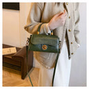 Outono inverno bolsa crossbody feminina commuter bolsa elegante retro pequeno quadrado saco versátil multi-funcional ombro único s