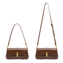 Designer de luxo feminino baguette saco alta qualidade couro genuíno bolsa ombro moda feminina crossbody sacos 2517