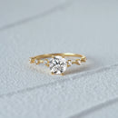 Roxi simples forma de ovo roxo cristal anéis de ouro para mulheres anéis jóias 925 prata esterlina anel de dedo ins anel de casamento anillos