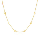 Canner 925 prata esterlina suave coração forma sobreposição clavícula colar para mulher 18k ouro ins simples colar jóias finas presente