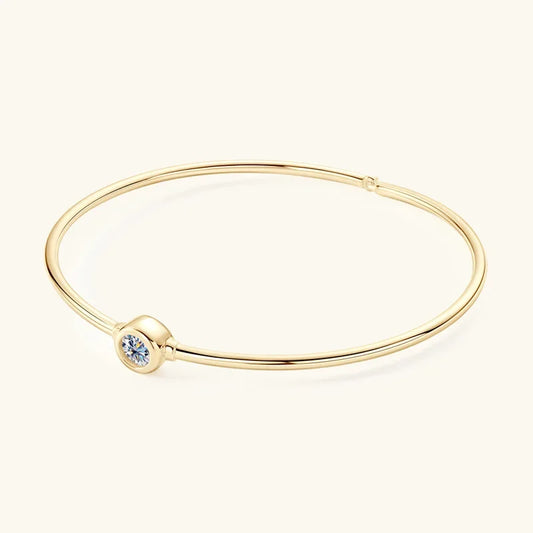 S925 prata esterlina 18k banhado a ouro branco 5mm corte redondo vvs1 d real gra moissanite diamantes pulseiras jóias finas presente