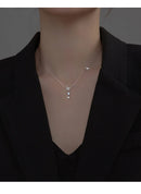 Trustdavis feminino 925 prata esterlina sólida romântico borboleta colar para senhora meninas presente de aniversário fino s925 jóias ds4203