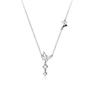 Trustdavis feminino 925 prata esterlina sólida romântico borboleta colar para senhora meninas presente de aniversário fino s925 jóias ds4203