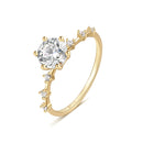 Roxi simples forma de ovo roxo cristal anéis de ouro para mulheres anéis jóias 925 prata esterlina anel de dedo ins anel de casamento anillos