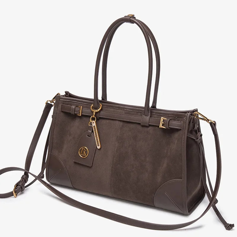 2024 novo outono/inverno motocicleta saco de couro fosco sacola commuter bolsa elegante versátil ombro único inclinação cros
