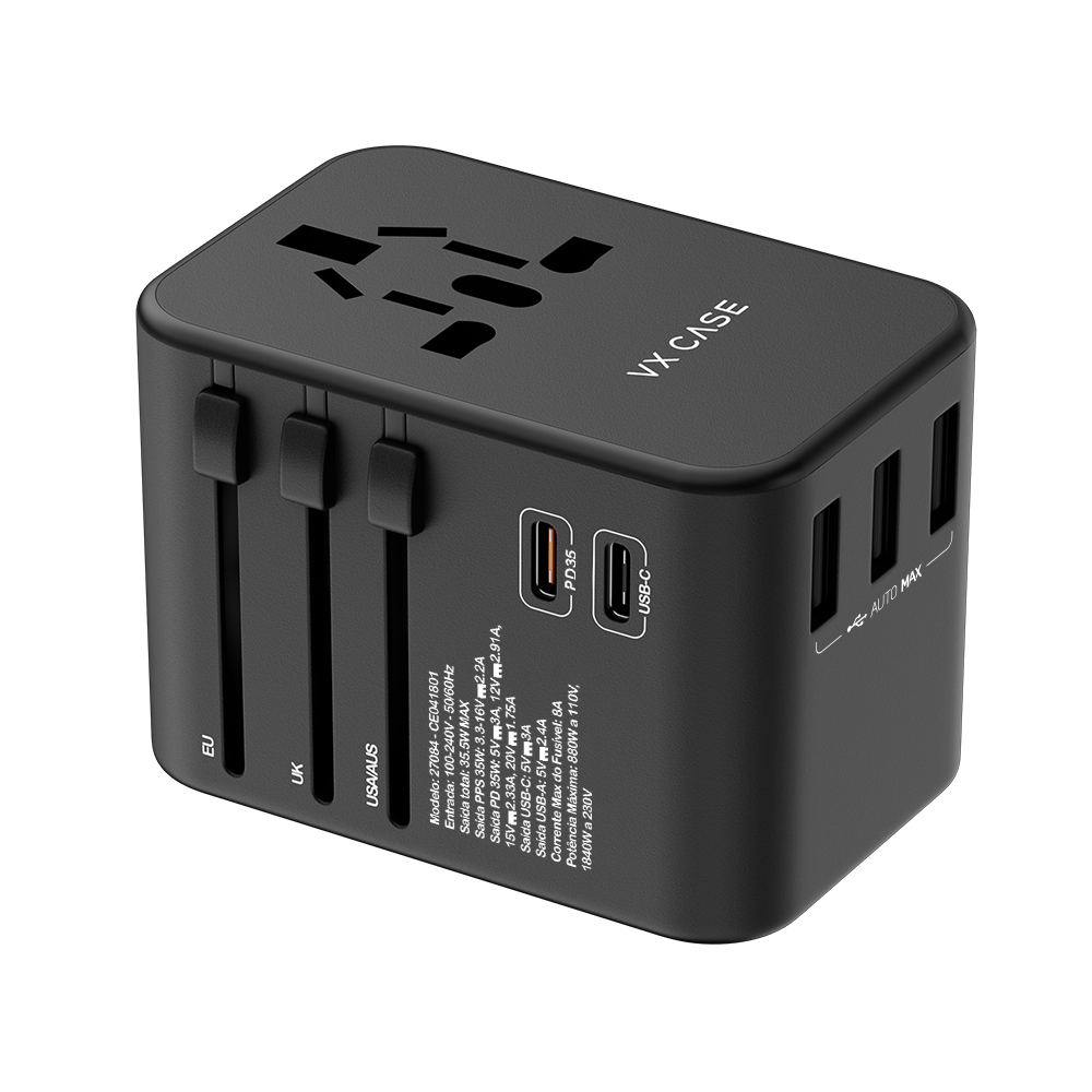 Adaptador Universal de tomadas